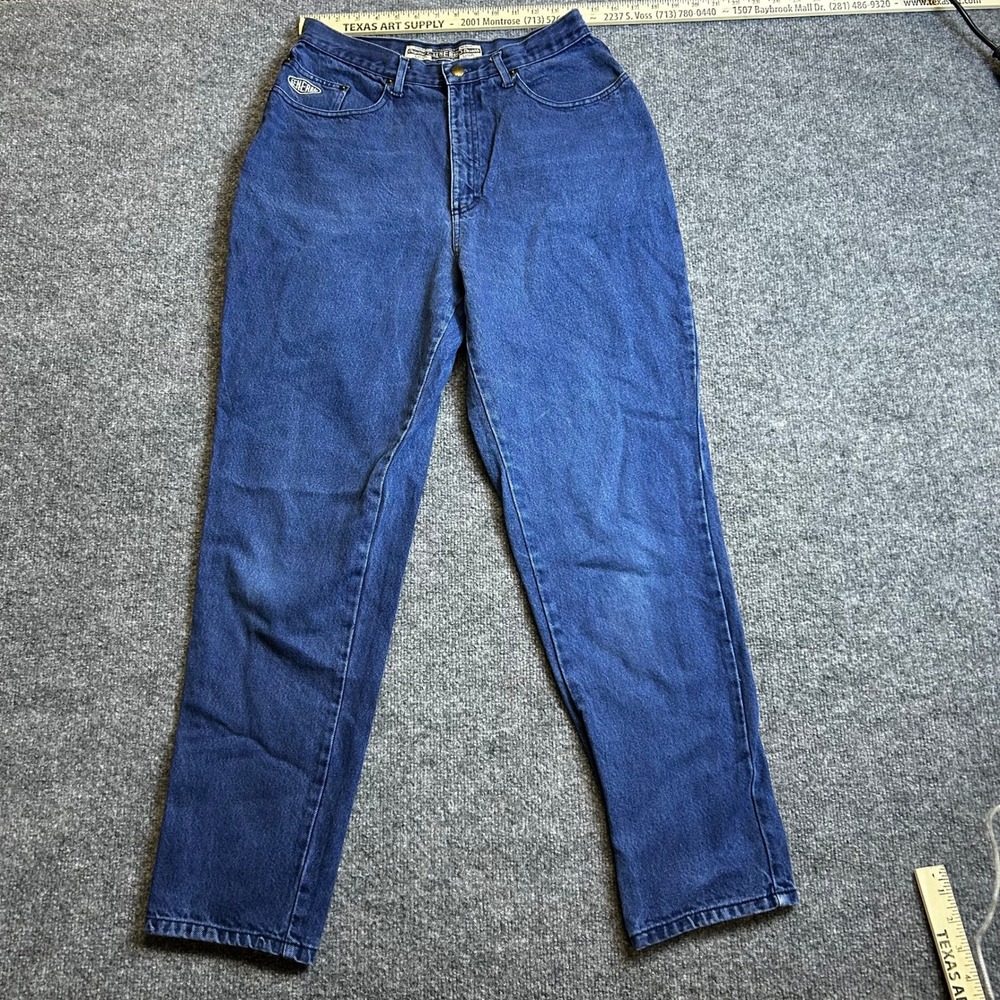 Generra Jeans Womens Size 14 Blue Denim High Waisted Tapered Mom Vintage Cotton